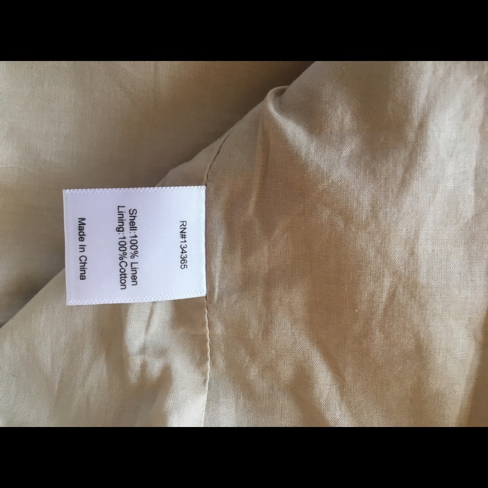 Sigrid Olsen Linen Lined Jacket. - image 7